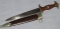Early SA Dagger With Scabbard-Scarce Maker-HACO BERLIN