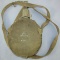 Scarce WW2 Japanese Naval Landing Forces Canteen With Carry Strap
