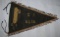 WW11 Period Italian Fascist Double Sided Pennant-Bullion Embroidered.