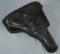 WW2 Period Hi-Power Pistol Leather Police Holster
