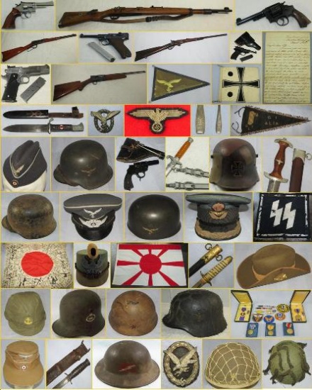 MILITARY COLLECTIBLES AUCTION  JAN. 21, 2020 5pm