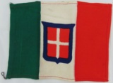 WW2 Period Italian Rally Flag-Single Sided Example
