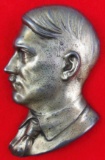 Adolf Hitler Side View Bust Plaque Device