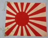 Scarce WW2 Period Japanese Rising Sun Pennant/Flag-Great Display Size