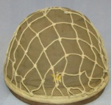 WW2 Japanese Army 2nd Pattern Helmet Cover With Scarce Foliage Net