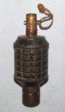 Scarce WW2 Japanese Type 91 Fragmentation Grenade-INERT