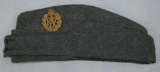 WW2 RAF Wool Side Cap For Other ranks-1943 Dated