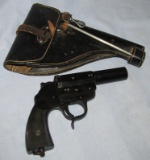 1940/Mauser Code 237 Marked German Flare Pistol With Holster