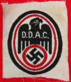 WW2 German Automobile Association (DDAC) Sport Shirt Insignia