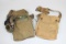US WW1 Gas Mask Lot. 1 W/ Mask & 1 Empty Bag.