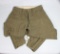 US WW1 Army Enlisted Riding Pants Jodphurs. Worn Condition.