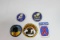 US WW2 Lot of 5 Navy Patches. Gemsco. Seabees!