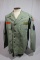 US WW2 HBT Herringbone Twill Combat Utility Jacket. Some Replaced Buttons. Korean War Reissue.