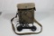 US WW2 EE-8-B Field Telephone Phone. Signal Corps. W/ Case.