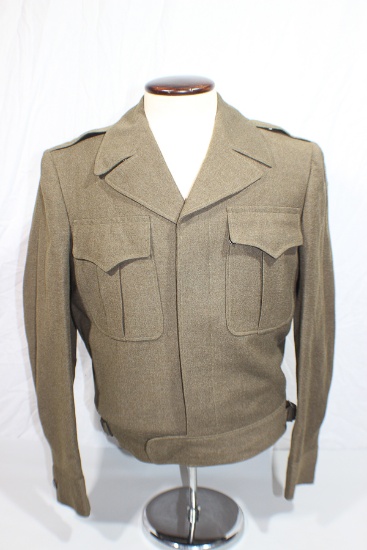 US WW2 9th Infantry Division Regulation Officer's Ike Jacket. NICE!