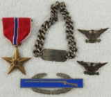 5pcs- WW2 Period Bronze Star-CIB-Colonel 