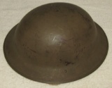 WW2 British Brodie North Africa Desert Camo Helmet. 1941. Nice Complete.