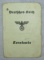 Deutsches Reich Nazi Police Issue Kennkarte (Identification Card/Booklet)