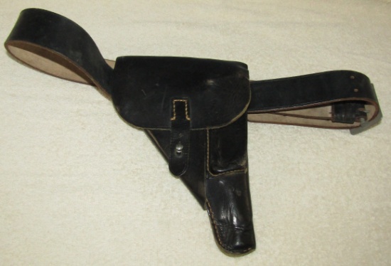 1944 Dated P38 Soft Shell Holster/Belt Rig