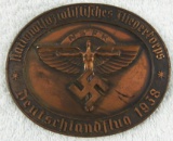 Pre WW2 NSFK Award  Medallion In Bronze-Numbered