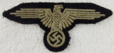 Original WW2 Period Waffen SS Sleeve Eagle For Enlisted-