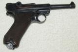 1940 Issue Luger With Mauser 42 Code-Scarce Matching Number Clip