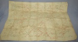 Rare WW1 Trench Map-Marked 