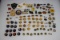 Approximately 93 Pieces of US WW2 & Foreign Buttonhole & Lapel Pins.