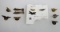 12 Pieces US WW1-WW2 Army Air Corps Air Force Pins. Wings. Etc. NICE lot.