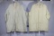 Lot of 2 M62 Swedish Snow Camo Over Jackets.