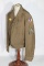 US WW2 9th Army Air Corps Enlisted Ike Jacket. Communication Zone Patch. W/ Collar Brass.