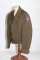 US WW2 Army Air Corps CBI Officer's Tailor Made Ike Jacket. Bullion Patch. Great Look.