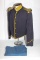 US Civil War Cavalry Reenactor's Uniform W/ Pants. Brass Boards. Looks Good.