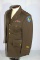 Named US WW2 AAC Proving Ground Command Chocolate Tailor Made Class A Uniform Jacket.