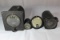 Lot of 4 US WW2 Aircraft Gauges.  Mostly Marked.