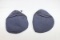 Lot of 2 1950's Women's WAC Blue Dress Hats.