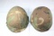 2pcs-US Post Vietnam Helmets. 1 late 70's M1 Helmet W/Cover/Liner. 1 Small PASGT W/ Cover.