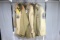 Lot of 6 US WW2 Army Khaki Patched Uniform Shirts. Great 1st Cav!