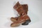 US WW2 Tanker Or Cavalry Boots. Nice Lightly Worn. 6 1/2D.