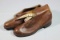 US WW2 WAC Women's Low Boots Soles appear unworn. 7 1/2 A.