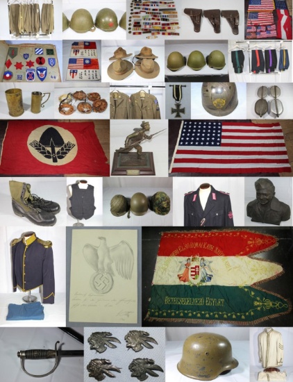 MILITARY COLLECTIBLES AUCTION  SAT. 4-25-20 2pm