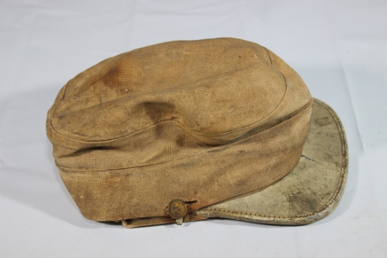 Unknown US Indian Wars Period Forage Hat Cap Kepi. Unusual. Old. Canvas.