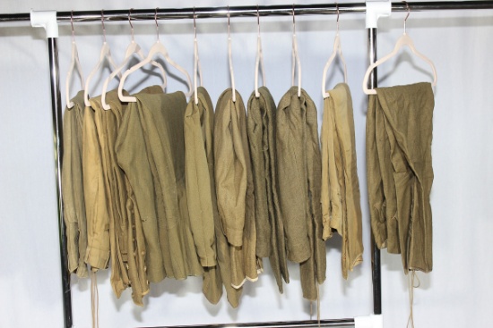 Lot of 10 Pairs of US WW1 Riding Pants Jodhpurs.