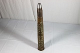 US Navy 1943-1945 Trench Art Piece. Tarawa, Pearl Harbor, Etc.