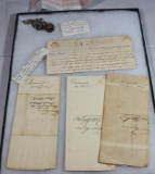 1800's Handwritten Letters & Silver Locket.