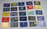 25 Pieces of US WW2 Mostly Air Corps Match Books.