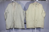 Lot of 2 M62 Swedish Snow Camo Over Jackets.