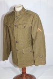 US WW1 Enlisted Signals Uniform Jacket. Victory Stitching.