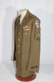 US WW2 Enlisted CBI Command 14th Air Force Class A Uniform Jacket.