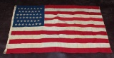 46 Star US Flag. 4' X 2.5'.  Printed.